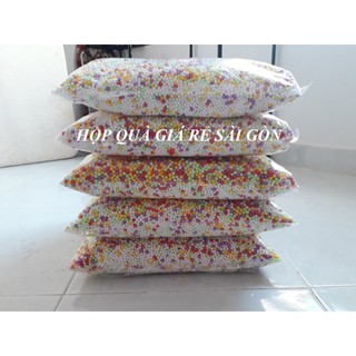 HẠT XỐP NHIỀU MÀU 100G