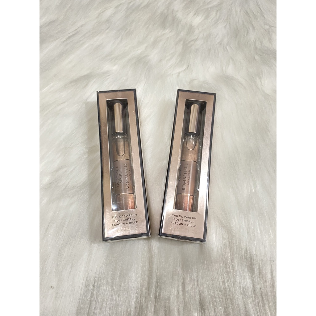 [HÀNG MỸ] Nước Hoa Mini Nữ Dạng Lăn Victoria's Secret Bombshell seduction 7ml
