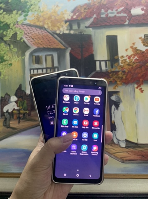 Điện thoại samsung s8 ative mỹ ram 4, bộ nhớ 64g snapdaragon 835, 1 sim
