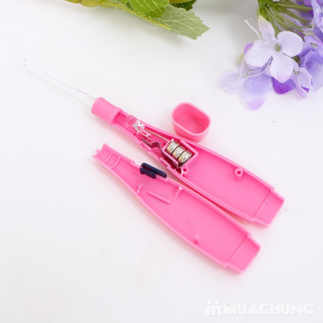 Combo 4 Dụng cụ LẤY RÁY TAI CÓ ĐỀN tiện lợi khi soi cho bé-QATE0130