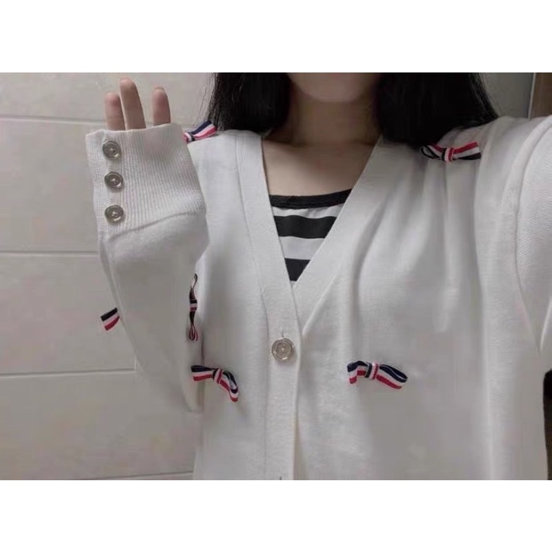 [Hàng order] Áo cardigan tay cúc ( kèm ảnh thật) | BigBuy360 - bigbuy360.vn