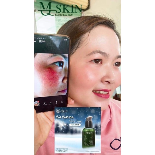 Combo 3 Chai Serum Tái Tạo Da Sâm Cao Rừng MQ SKIN