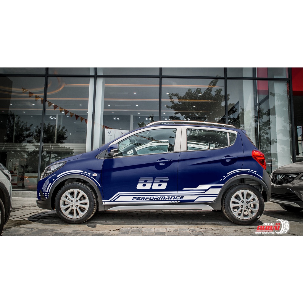Decal xe Vinfast Fadil cá tính thể thao