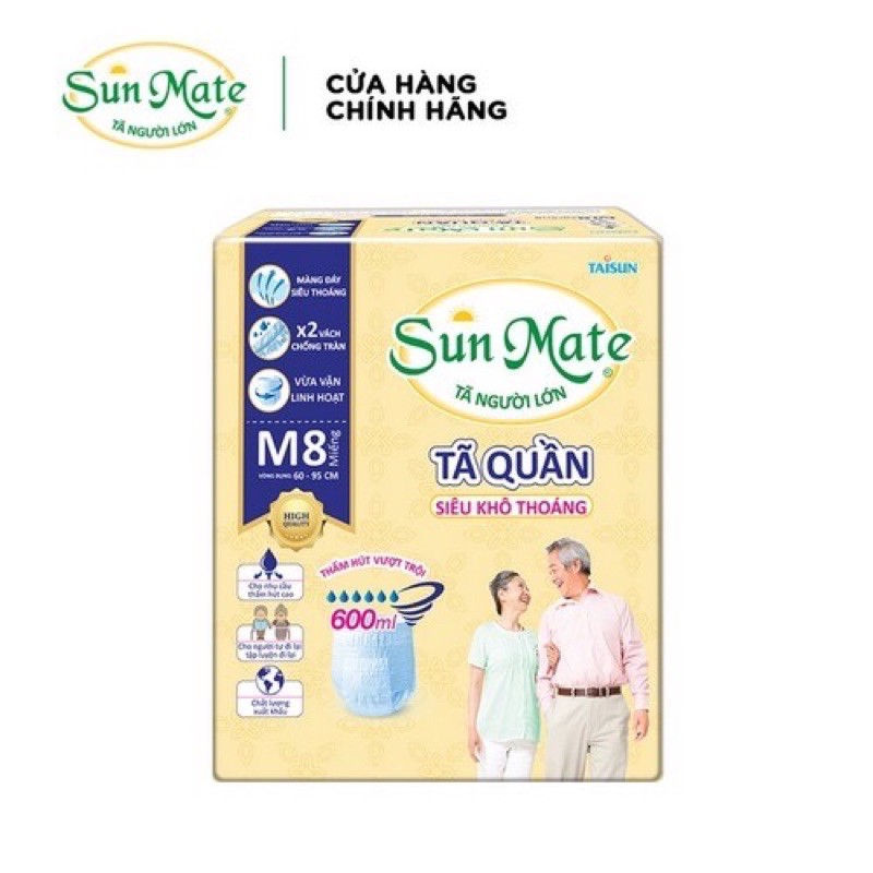 Tã Quần Người Lớn SunMate M8/L7