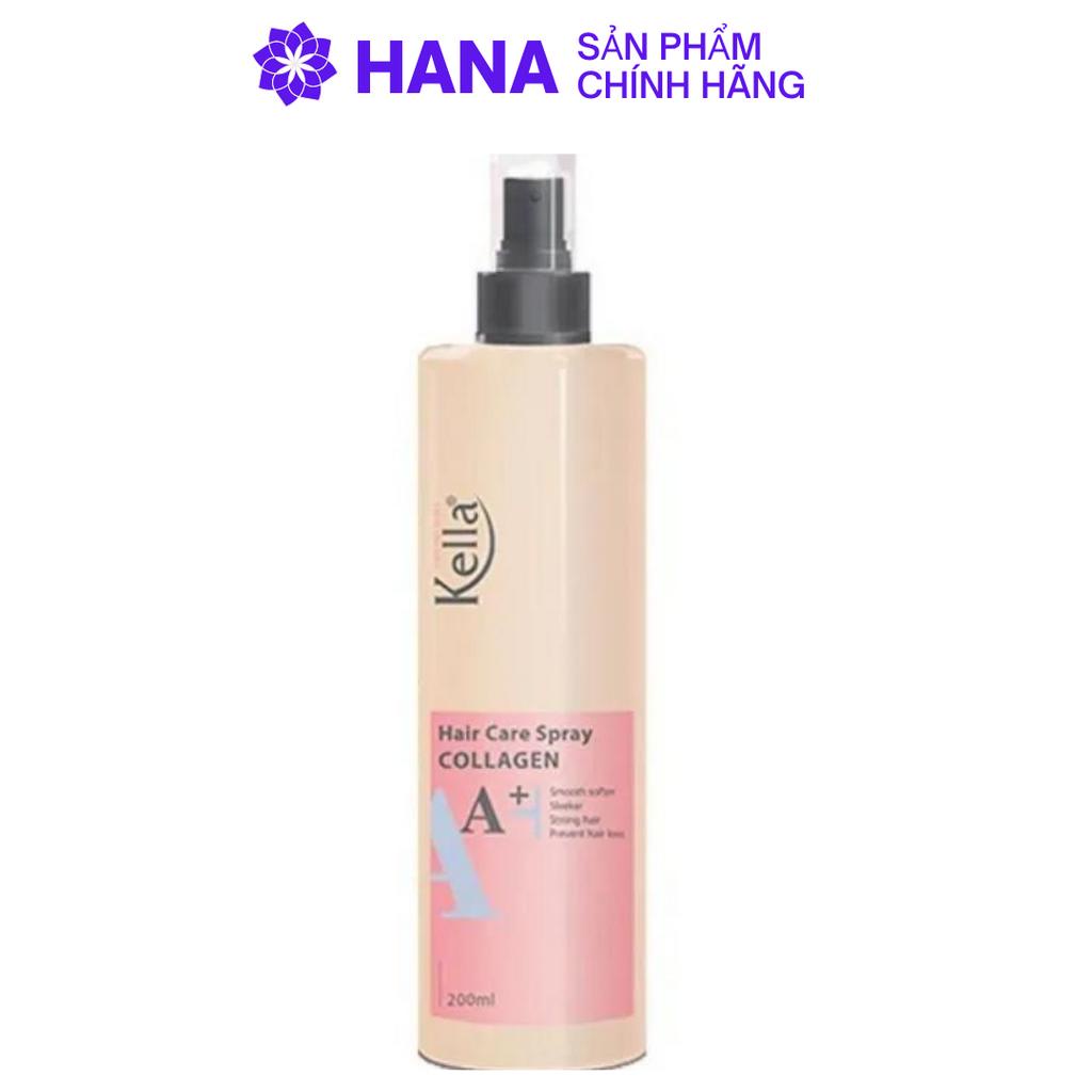 Sữa dưỡng tóc Kella Collagen A+ 200ml phục hồi tóc siêu mềm mượt