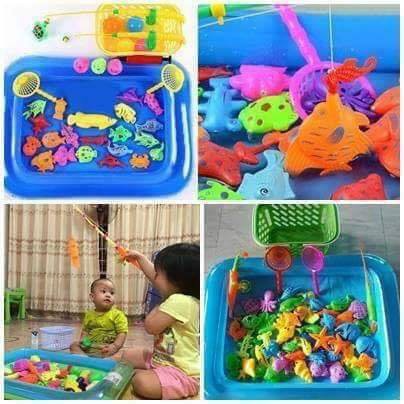 ĐỒ CHƠI CÂU CÁ ⚡️FREESHIP⚡️ BỘ ĐỒ CHƠI CÂU CÁ TẠI NHÀ CHO BÉ