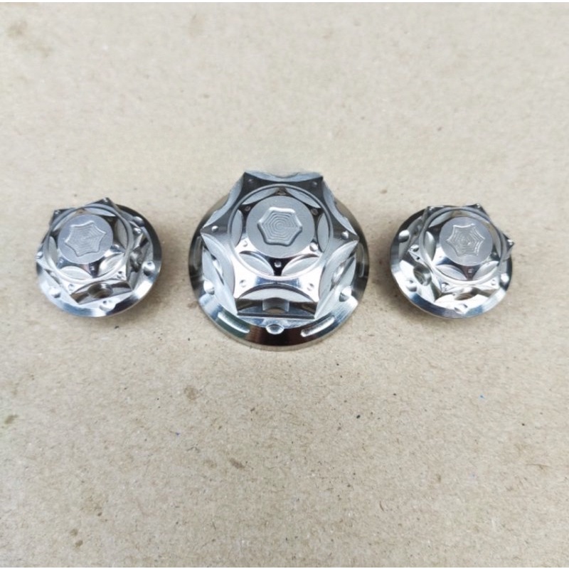 Ốc Chảng Ba Xe SATRIA/RAIDER FI / Sonic ,Inox Salaya Chuẩn Đẹp