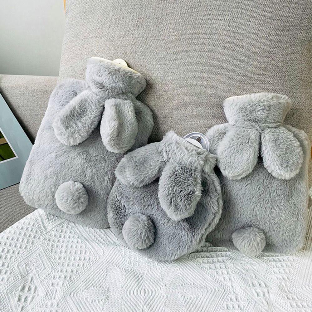 EBINLANDS Túi Chườm Nóng Hình Thỏ Mềm Mại Tiện Dụng
