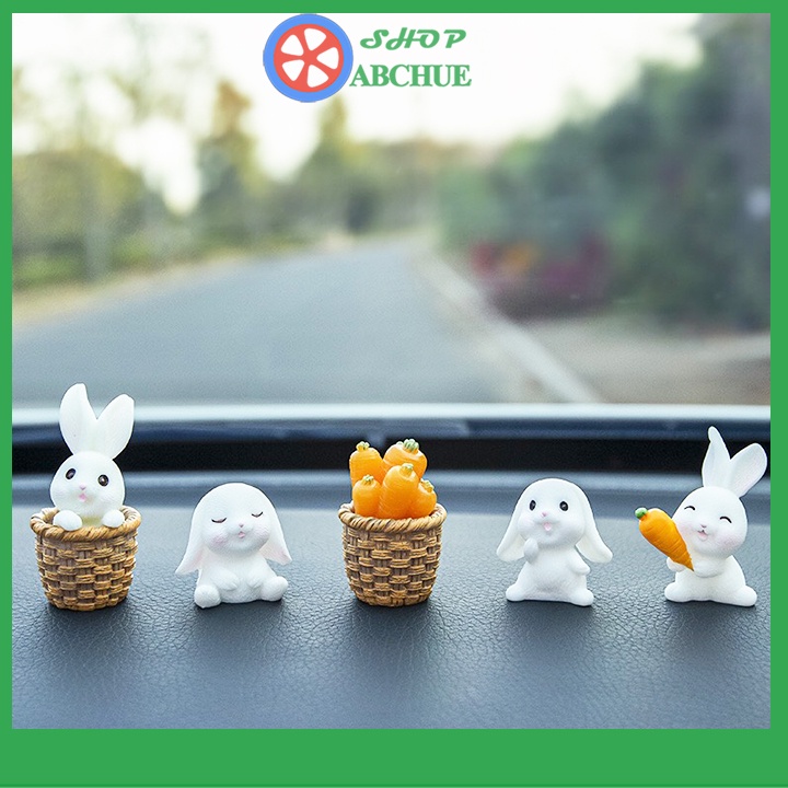 Bảng số điện thoại để Taplo  khi dừng đỗ xe hình chú thỏ và giỏ cà rốt