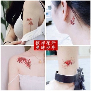 (Hàng Mới Về) Set 30 Hình Xăm Dán Tạm Thời Chống Nước Tươi Tắn Và Đáng Yêu