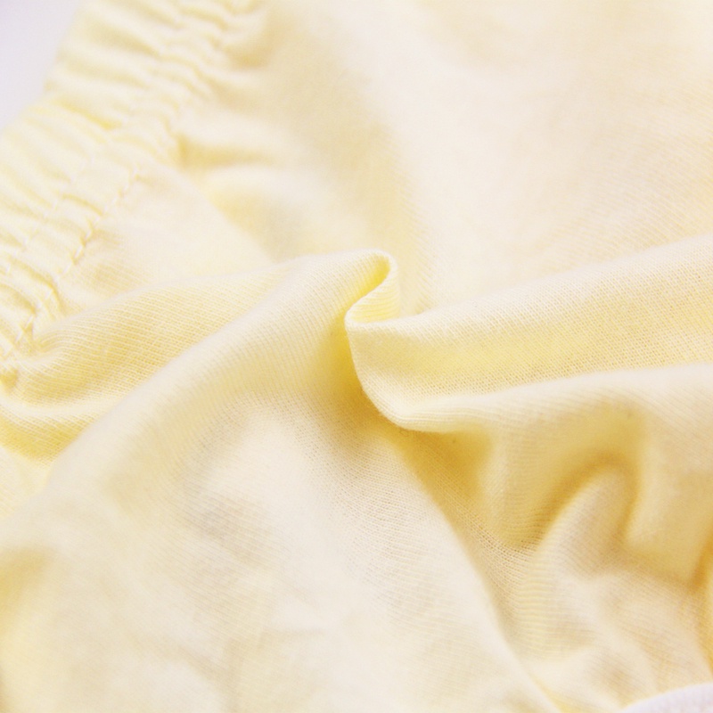 Bộ 4 quần lót bông LUCKY BIG CAT mềm mại thoáng khí họa tiết dễ thương kiểu hoạt hình thời trang dành cho bé gái