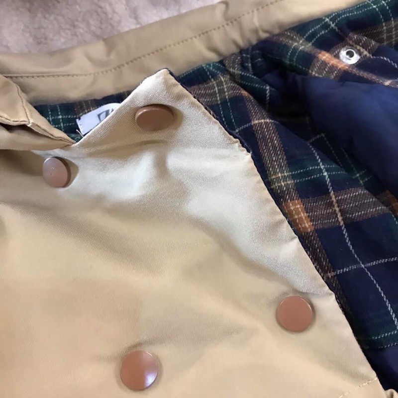 Áo khoác kaki dây dút z@ra