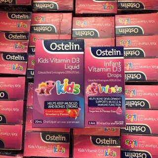 Vitamin d3 ostelin cho bé