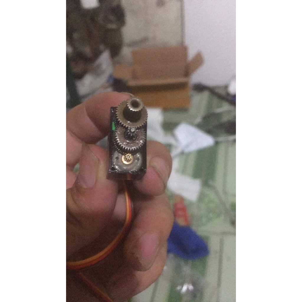 [FreeShip] [Rẻ vô địch] [Chính hãng] [Ảnh thật]  [Có bảo hành] Micro Servo Mg90S full nhông kim loại