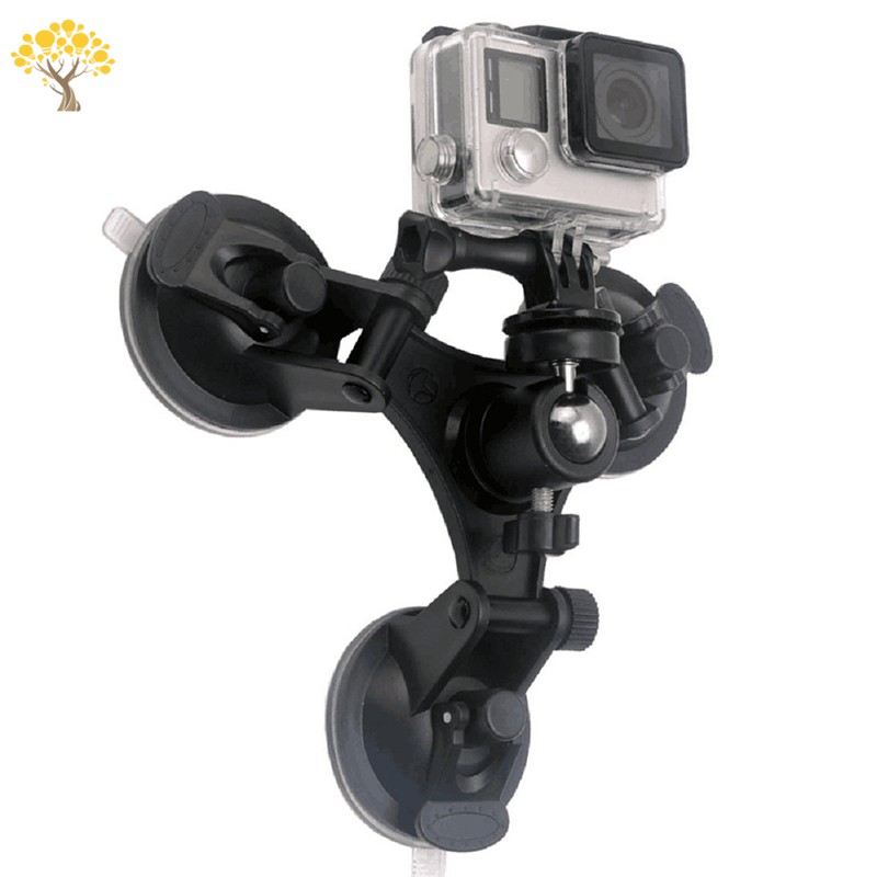 Giá đỡ máy ảnh 3 chân có giác hút gắn xe hơi cho DSLR GoPro Hero Osmo Action