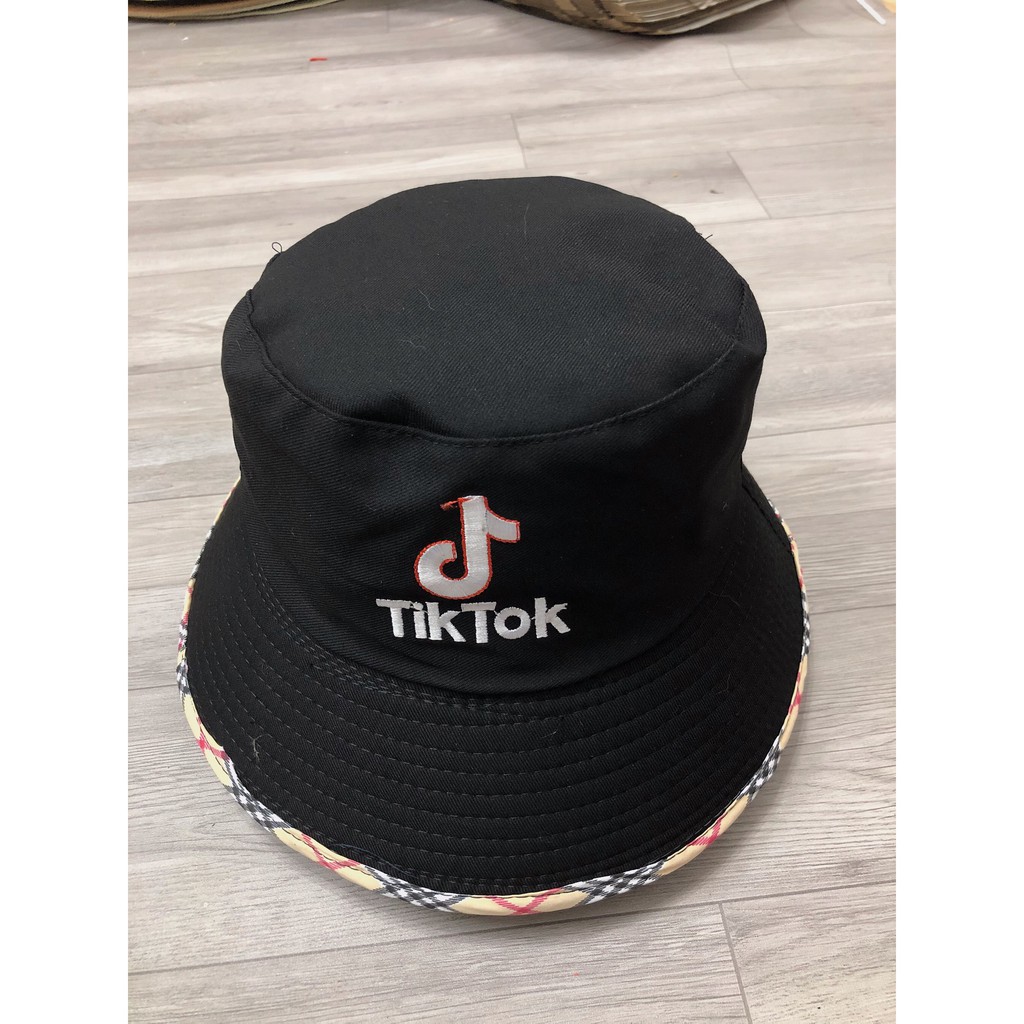 Mũ bucket tiktok có viền