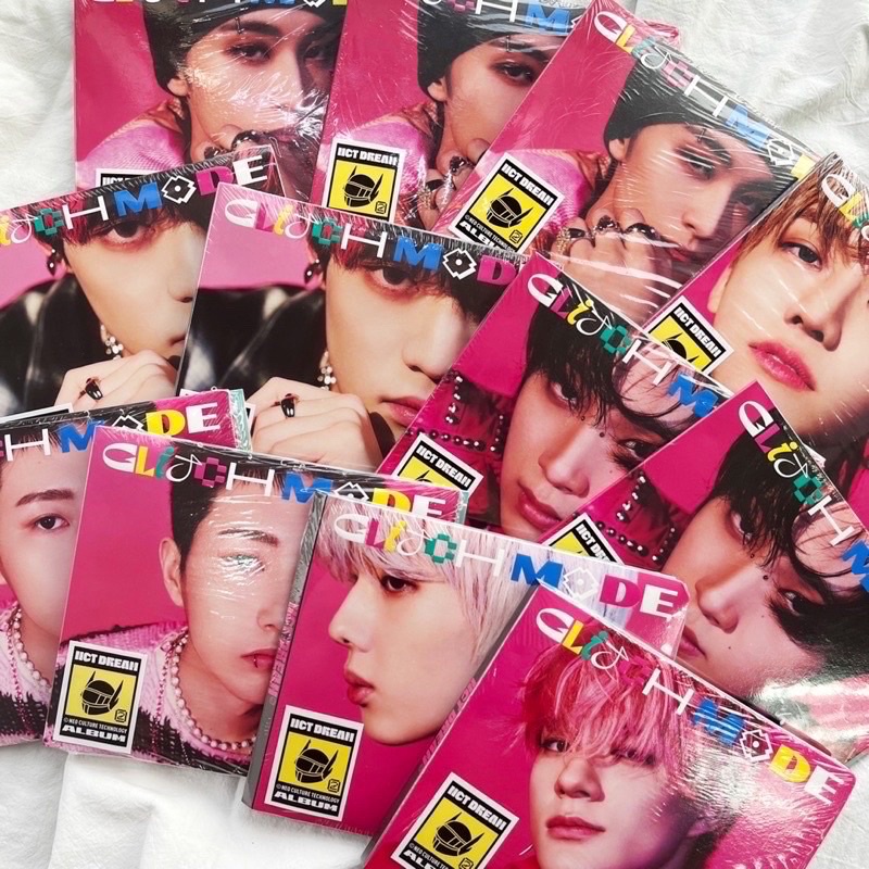 Tranh sưu tầm, bộ đồ chơi thẻ bo góc Glitch Mode | Digipack | của NCT DREAM | Hàng chính hãng