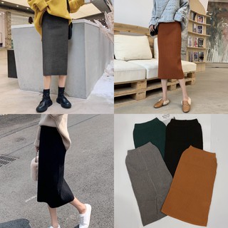Chân váy len quảng châu style hàn nữ