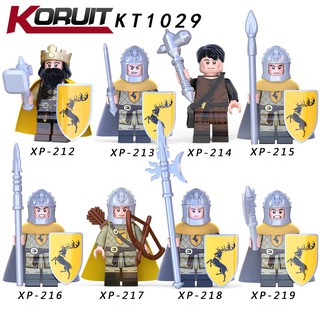 Đồ Chơi  Minifigures Lính Trung Cổ Game of Thrones Baratheon Army KT1029