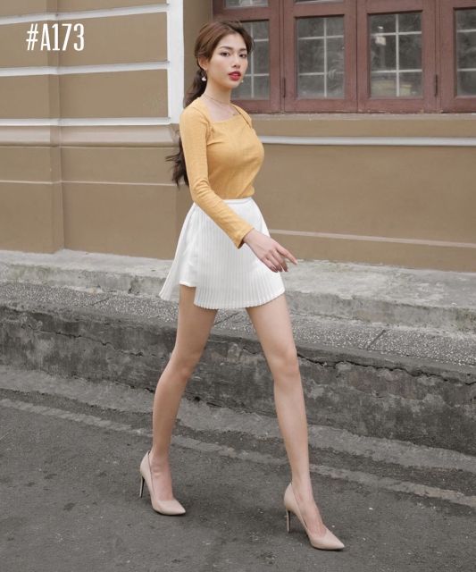 [HOT TREND] CHÂN VÁY DẬP LI (có lớp lót trong) | BigBuy360 - bigbuy360.vn