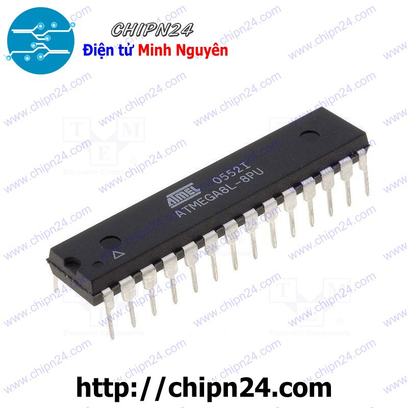 [1 CON] ATmega8L-8PU DIP-28 (ATmega8L ATmega8)