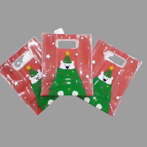 Túi đựng quà tặng GẤU CÂY THÔNG NOEL