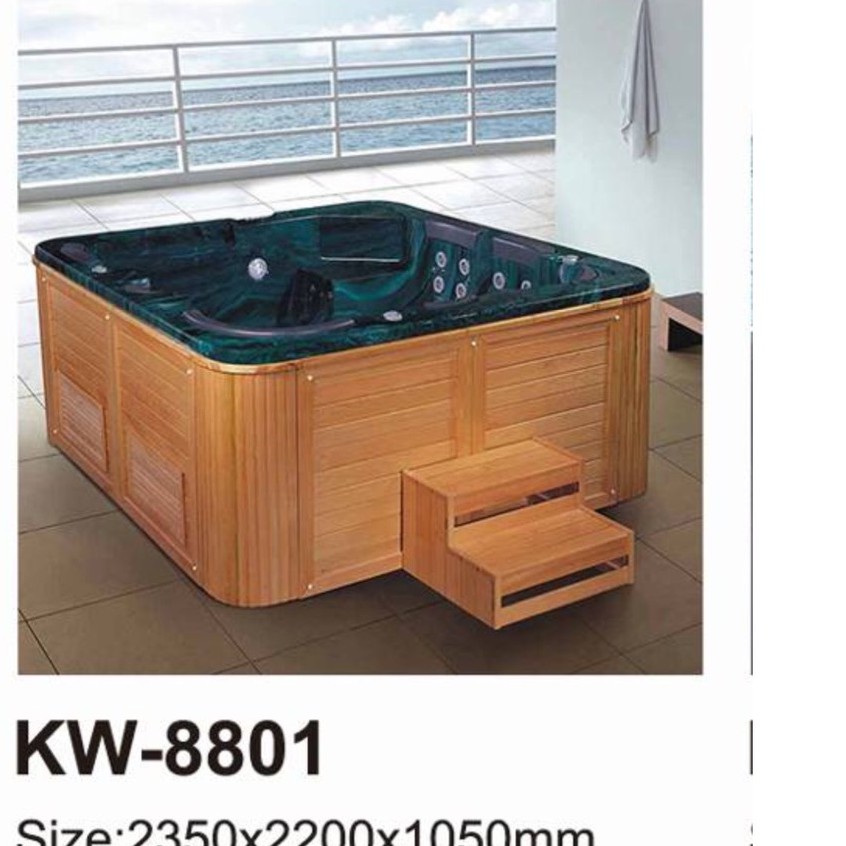 BỒN TẮM MASSAGE JACUZZI KW-8801