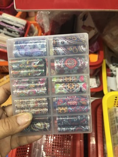 Set foil dán móng cực hot
