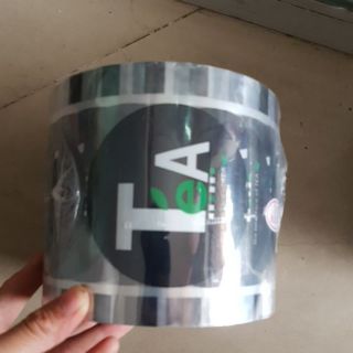 Màng dập cốc chữ Tea