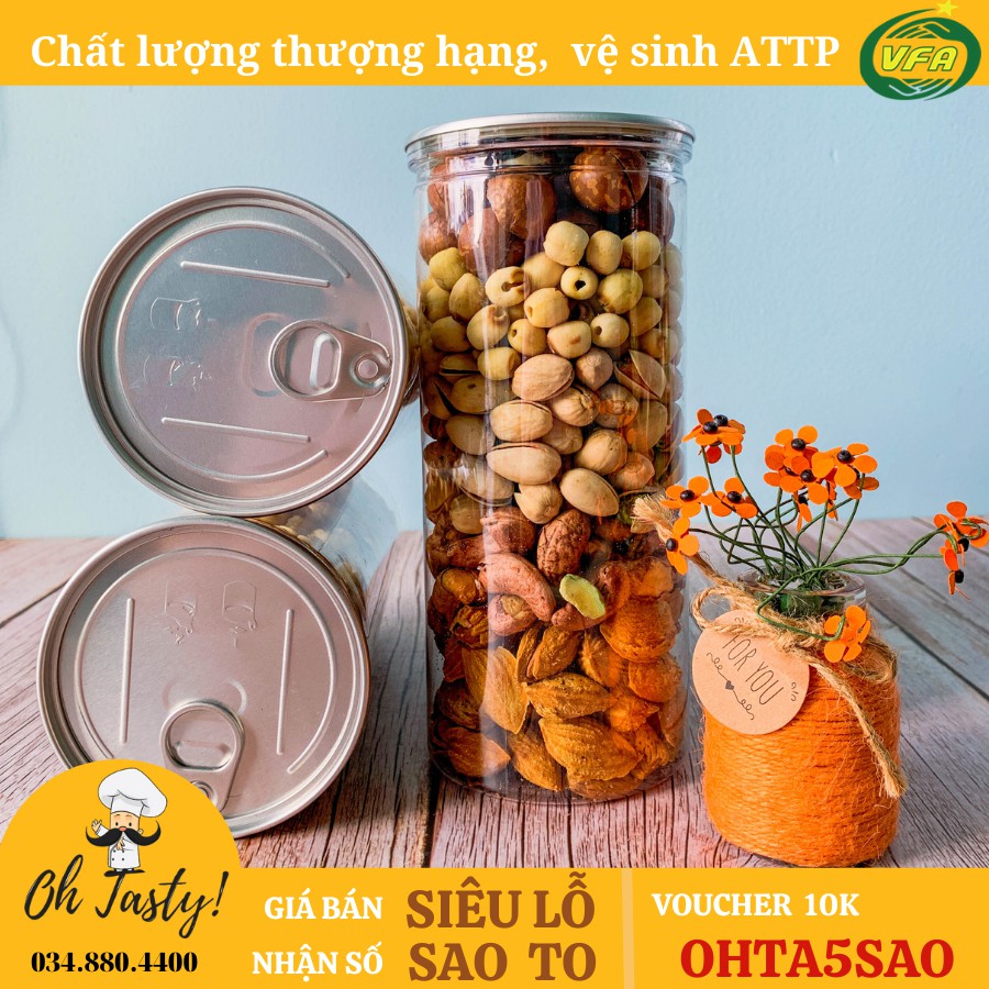 500G Hũ Mix 5 Hạt Dinh Dưỡng| Hàng chất lượng thượng hạng | HOÀN ĐỔI 100% nếu không như mô tả