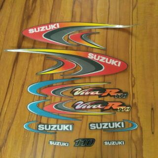 Bộ tem suzuki viva 2001 hai đĩa tem 3 lớp new