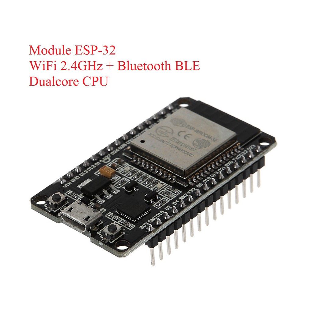 Kit Rf Thu Phát Wifi Bluetooth Esp32 Nodemcu Esp32 Wifi Ble Iot