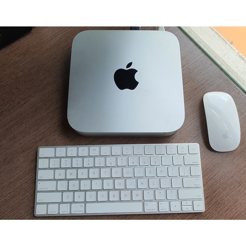 Bộ  máy tính apple mac mini  late  2012 + Apple  magic keyboard  & mouse  2