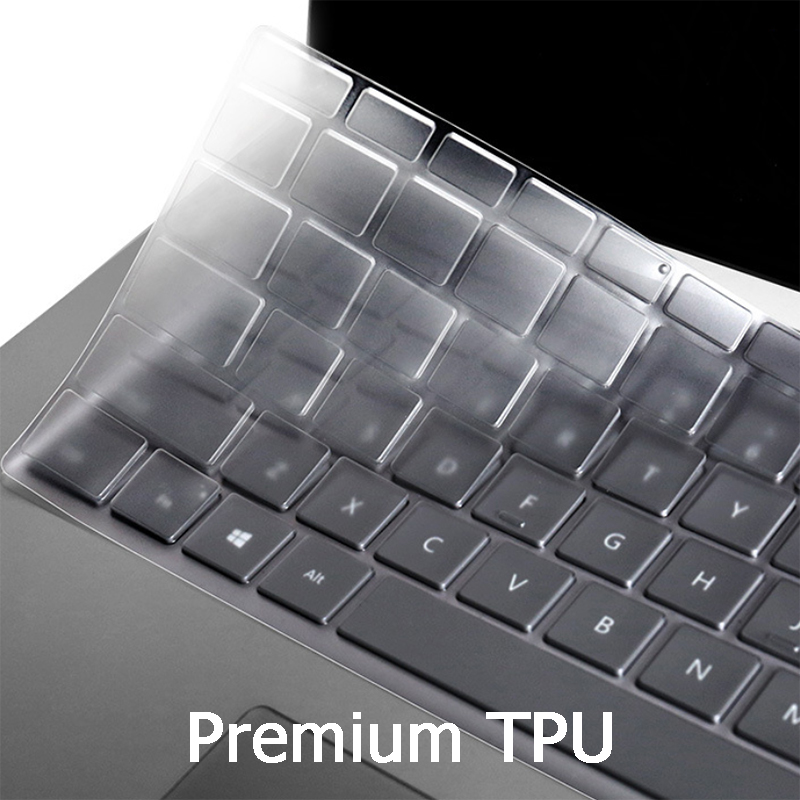 bảo vệ bàn phím TPU Surface Pro 7,6,5,4 Surface Go,2 Surface Laptop, trong suốt siêu mỏng