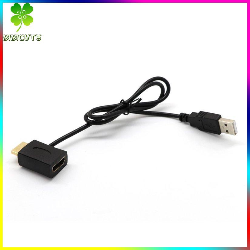 [Fast delivery]HDMI-compatible 1.4 Male To USB 2.0 Socket Adpter Connector Charger Converter