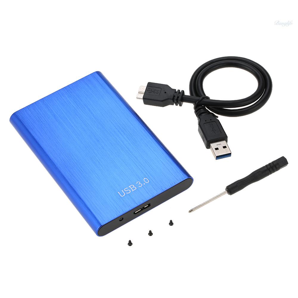 Hộp Đựng Ổ Cứng Ngoài 2.5 '' Sata Hdd Ssd Usb 3.0 Bằng Hợp Kim Nhôm | BigBuy360 - bigbuy360.vn