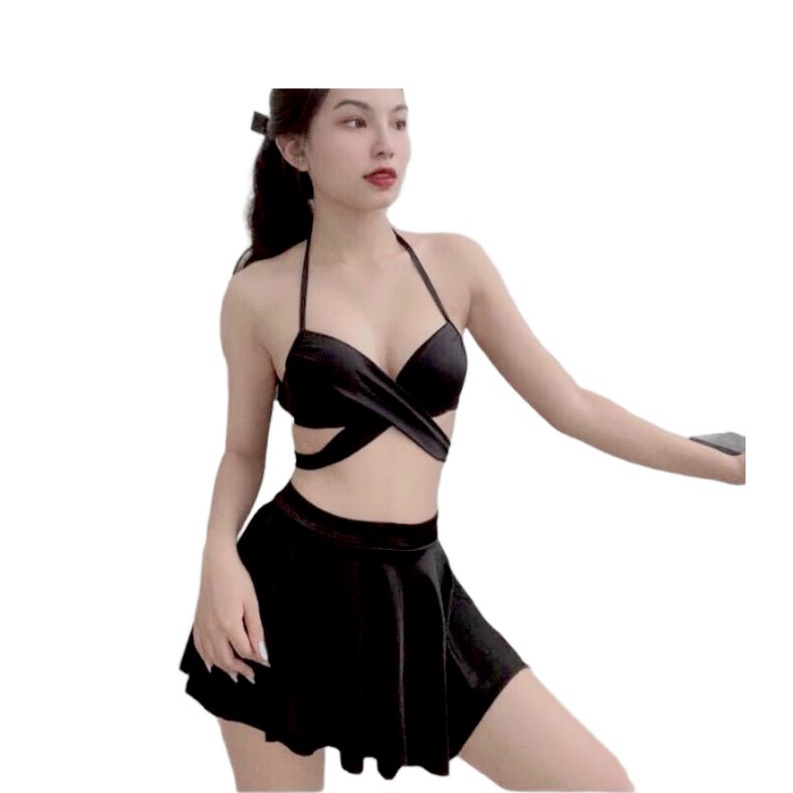 Quần Bơi Nữ, Bikini Lẻ Váy Xòe Kín Đáo (Ko Kèm Áo) | BigBuy360 - bigbuy360.vn