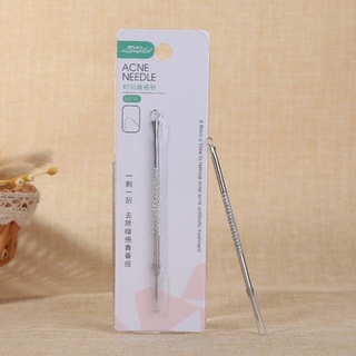 Cây nặn mụn bằng thép không gỉ cao cấp lameila - b0731 & e097