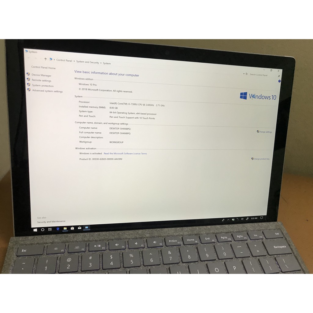Máy tính bảng Surface pro 5