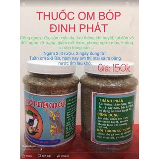 Thuốc om bóp gà chọi đinh phát tặng kèm bao mỏ