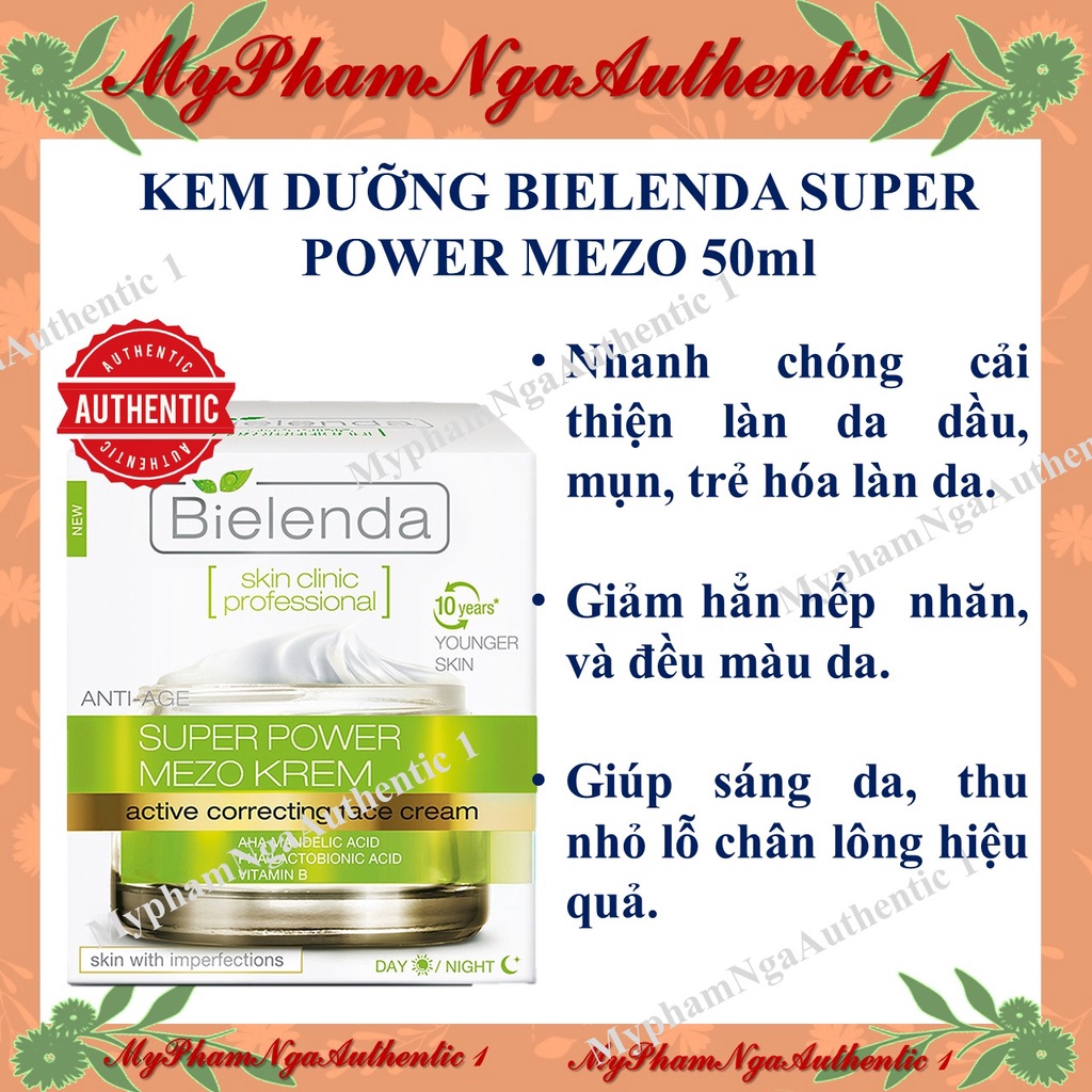 Kem Dưỡng Bielenda  Trẻ Hóa Da