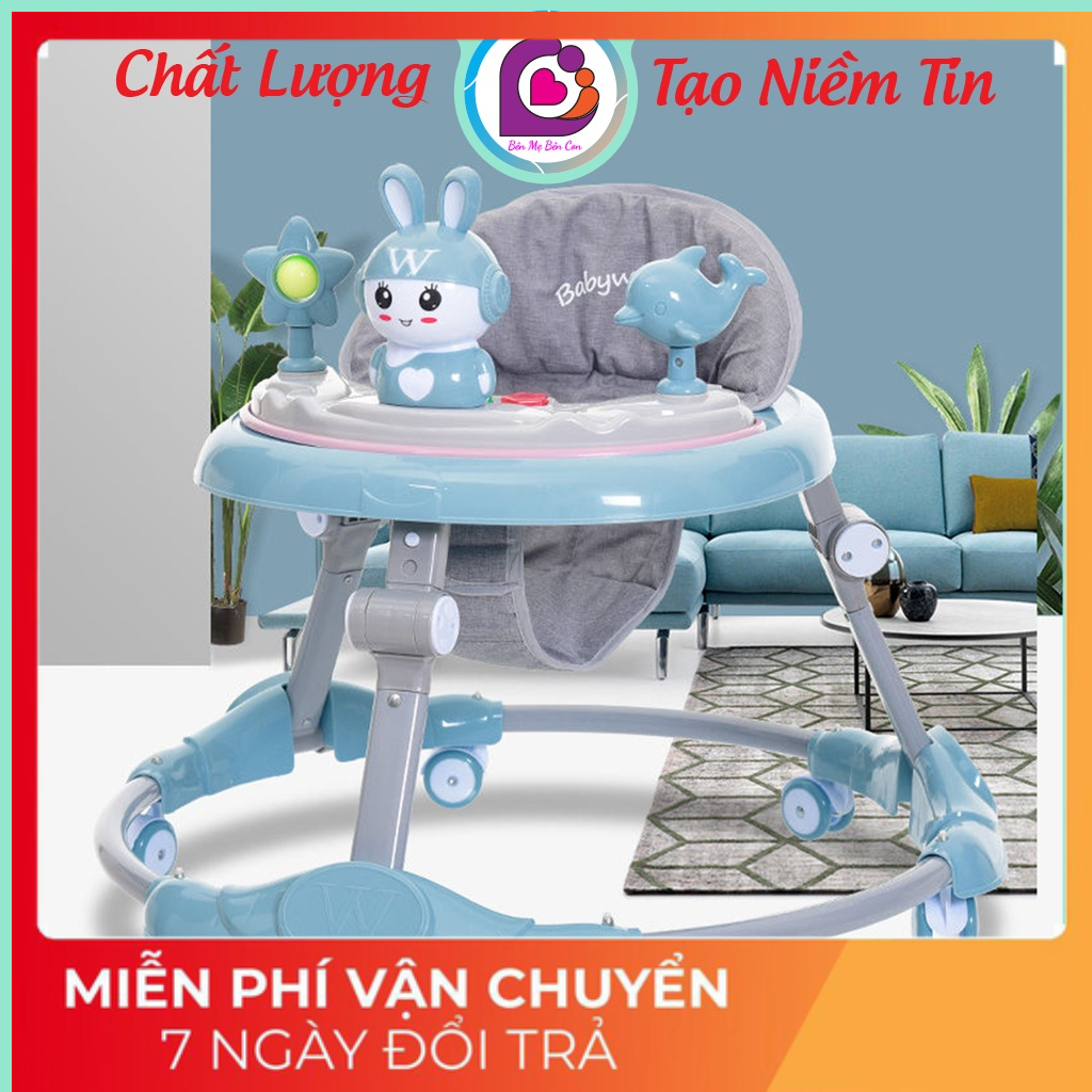 Xe Tròn Tập Đi Cho Bé Hot Hit 2021 Có Bàn Ăn Dặm. Có Bộ Đủ Như Video[Hàng Chuẩn] SMTTA111