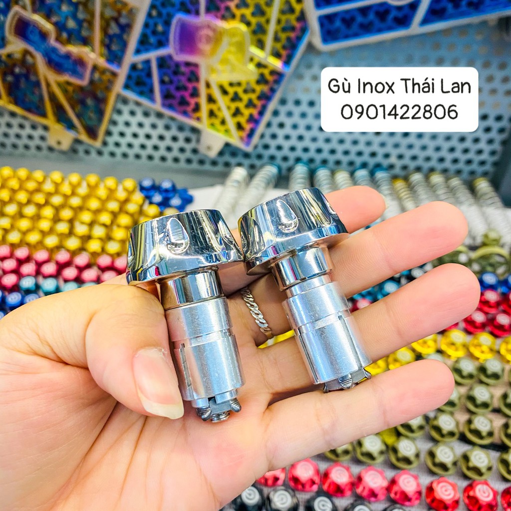 Gù Inox 304 xi niken hàng nhập thái lan gắn mọi loại xe