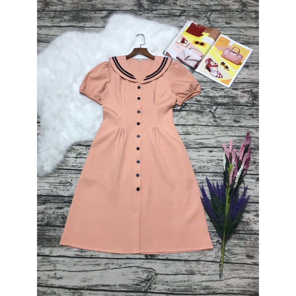 Đầm cotton Thái cổ sen size M L XL XXL XXXL giá 220K