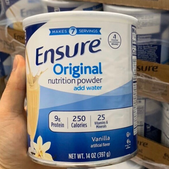 Sữa Ensure các loại dành cho người lớn tuổi hộp 400gr