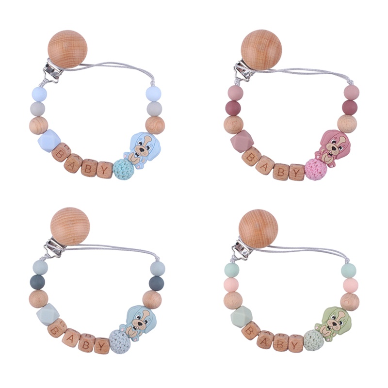 Kẹp Giữ Núm Vú Giả Bằng Silicone Cho Bé Trai Bé Gái