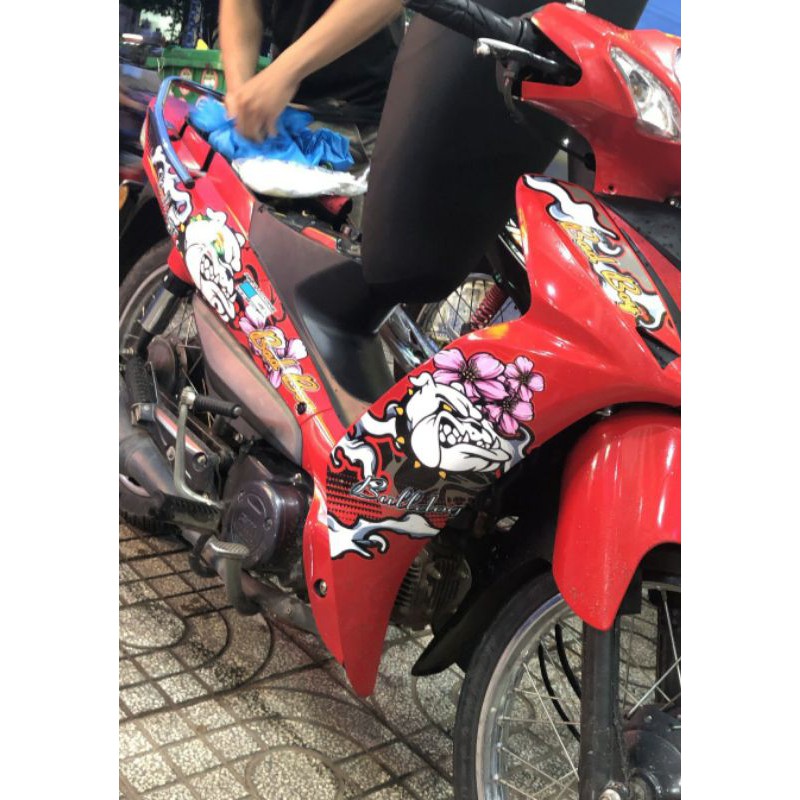 Tem rời dán xe elegant