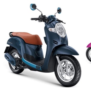 Tem scoopy club12 2019 màu xanh nhám