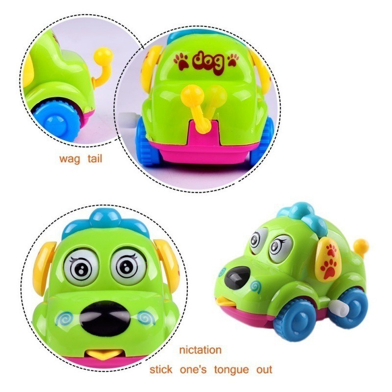 Ô tô hình cún con dễ thương cho bé