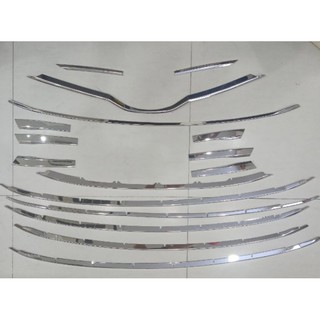 Ốp trang trí mặt ca lăng Toyota Vios 2021 2022